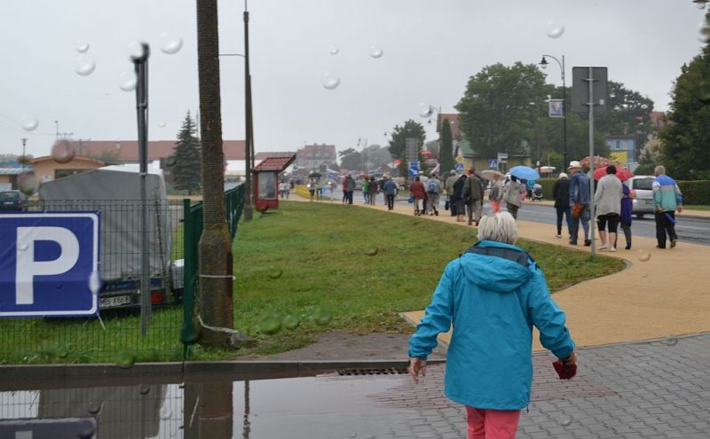 Trochę więcej wody niż planowa...