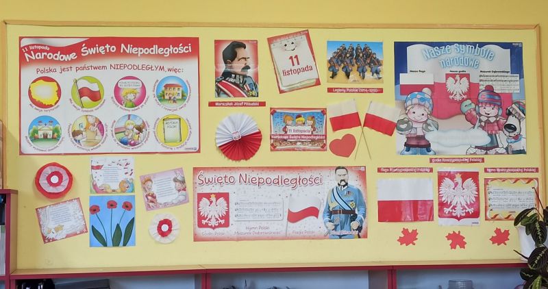 gazetka ścienna na 11 listopad...