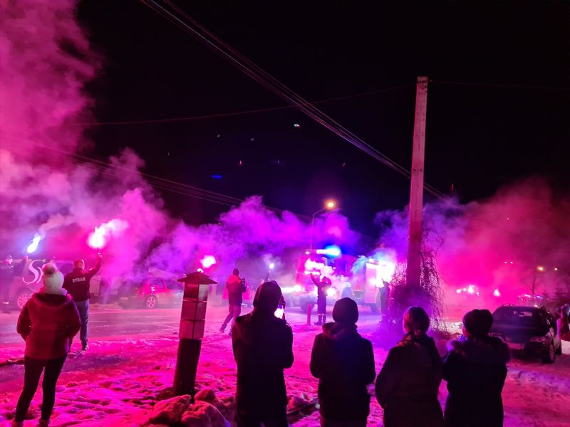 mieszkańcy władze gminy straża...