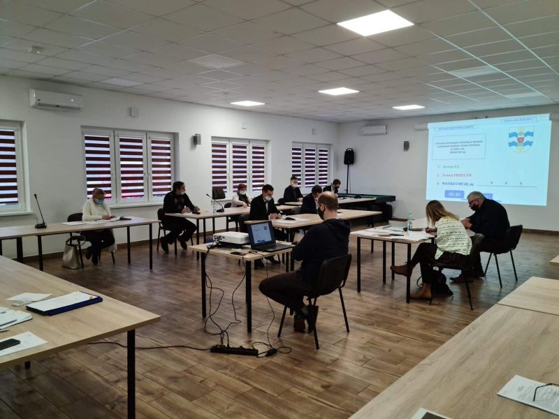 Obrady 16 sesji Na zdjęciu Rad...