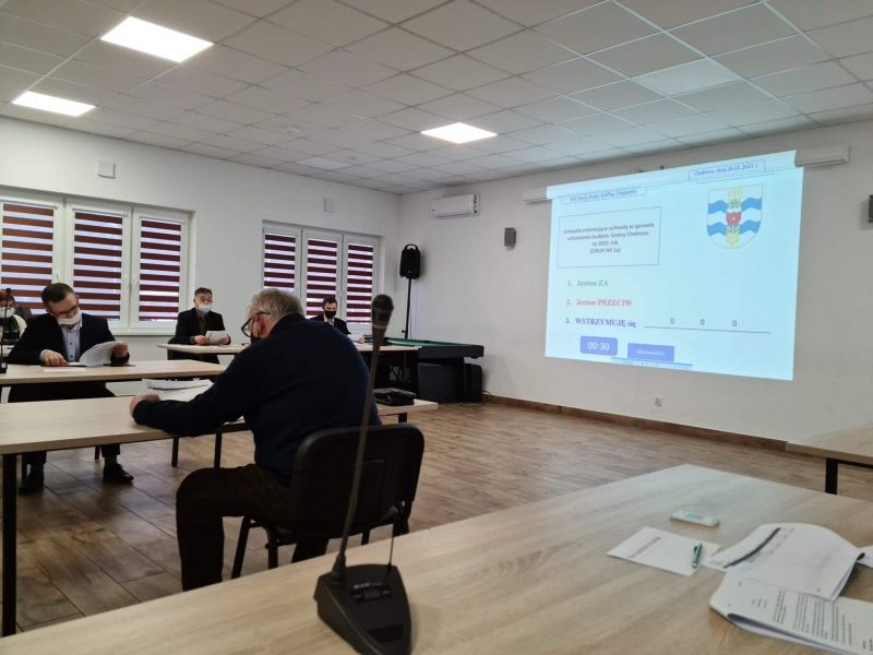 Obrady 16 sesji Na zdjęciu Rad...